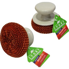 Go İthalat Cleaning Brush Plastik Tutacaklı Bulaşık Teli (5440)