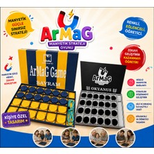 Kişiye Özel Tasarımlı Armag Manyetik Strateji ve Zeka Oyunu