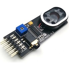 Gollum Teknoloji Çift Kanallı Fpga Pmod Audio Modülü - Ses Ayarlı ve Hoparlörlü
