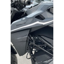 Banxtre Cf Moto NK250 Için Beyaz Kenar Çizgi Stickerları (Sağ ve Sol )