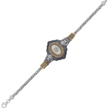 Innuendo Jewelry 925 Ayar Gümüş Mührü Süleyman Motifli Erkek Bileklik