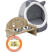 Empressco Gobypet Alas Gri Keçe Kedi ve Köpek Evi Yatağı-Mama Kabı 2 Kaseli Kedi-Köpek Suluk,mamalık Paspas Seti - Fiyatı, Yorumları