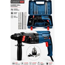 Jetta Power Tools Kimmer Plus 850W Metal Şanzıman Darbeli Matkap Kırıcı Delici Hilti 2-28MM