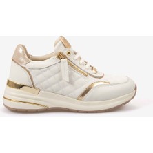 Kemal Tanca Kadın Eva Taban Kapitone Dikiş Bağcıklı Spor & Sneaker Ayakkabı 7100