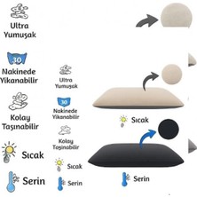 Empressco Optimal&prime Çift Taraflı , Çok Amaçlı, Yıkanabilir Kedi ve Köpek Yatağı ve Yer Minderi Gri Veya Bej Iki Renk - Fiyatı, Yorumları
