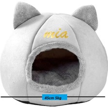 Empressco Doyapet Özel Tasarım Kedi Yatağı Kedi Evi Taban Çap 45 ve 50CM Peluş Girişli - Fiyatı, Yorumları