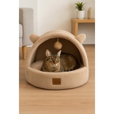 Empressco Jungolica Pet Products Tom, Çıkarılabilir Minderli, Ultra Yumuşak, Konforlu, Üstü Kapalı Tasarım Kedi Yatağı - Fiyatı, Yorumları