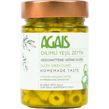 Agais Dilimlenmiş Yeşil Zeytin