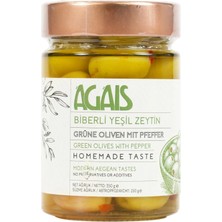 Agais Biberli Yeşil Zeytin