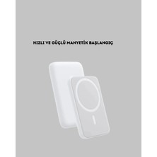 Die Grup 5000MAH Manyetik Powerbank – iPhone Serisi Için Taşınabilir Kablosuz Şarj Cihazı