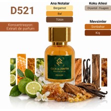 Clea De Zenith D521 Deluxe Unisex Parfüm  60ML+5ML