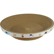 Empressco Rotipet Karton Kedi Tırmalama Yuvarlak Kedi Yatağı 45X45X9 - Fiyatı, Yorumları