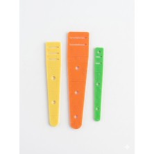 Mavi Makina Bel Lastik Kordon Iplik Takma Geçirme Aparatı 3 Lü Set