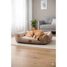 Empressco Jungo Pets Lucy Kahve & Bej Yüksek Kaliteli Köpek Yatağı - Fiyatı, Yorumları