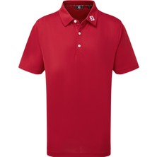 Footjoy Stretch Pique Solid Çocuk T-Shirt Kırmızı 92741
