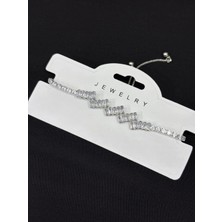 Melisa Takı & Aksesuar 316L Çelik Jewelry Gümüş Renk Asansörlü Bileklik