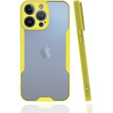 Uravas Store Iphone 13 Pro Kılıf Platin Silikon - Sarı