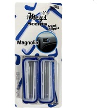 Depo Garaj Meys Araç Içi Klima Kokusu Klipsli 4\'lü Magnolia (Manolya) Aromalı