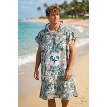 Hamur Oversize Plaj Panço Havlu Genç Yetişkin Kapşonlu Deniz Havuz Doğa Dalış Yüzücü Kamp Havlusu Go Surf