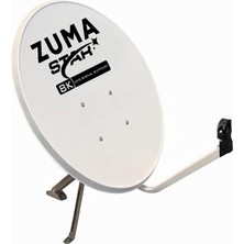 Zuma Star Zumastar 70CM 0.60MM Çanak Anten Tekli Lnb 40 Metre Anten Kablosu