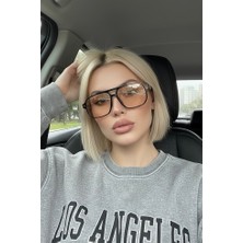 Ren Eyewear SHANE NUDE RENK KLASİK PİLOT MODEL ÇERÇEVELİ GÜNEŞ GÖZLÜĞÜ UNİSEX