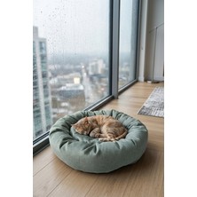Empressco Tinypati Simit Model Kedi ve Köpek Yatağı (Kaliteli Elyaf Dolgu) - Fiyatı, Yorumları