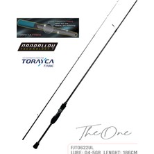 Fujin Fujin Theone 186CM 04-5gr Lrf Kamışı 622UL