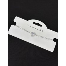 Melisa Takı & Aksesuar 316L Çelik Jewelry Gümüş Renk Asansörlü Bileklik