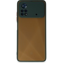Uravas Store Poco X4 Pro 5g Kılıf Montreal Silikon Kapak - Yeşil