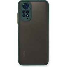Uravas Store Redmi Note 11 Kılıf Montreal Silikon Kapak - Yeşil