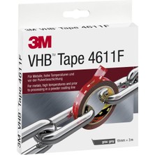 4611F 19MMX3MT Çift Taraflı Bant