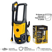 Sgs Yüksek Basınçlı Yıkama Makinası 1600 Watt 130 Bar SGS5402