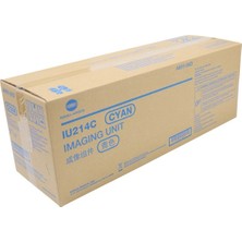 Konica Minolta DR-214C Mavi Drum Unit, Bizhub C227, C287, (A85Y0KD) IU214C, Orjinal
