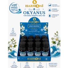 Harmoni Okyanus Esansiyel Uçucu Koku 10ML 12'li Stant Difüzör Esansı Buhurdanlık Yağı ve Oda Kokusu