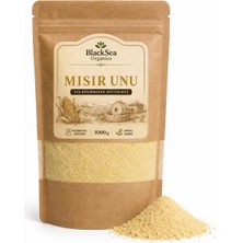 Blacksea Organics Ata Tohum Taş Değirmen Mısır Unu 1 kg - Muhlama, Kuymak ve Ekmeklik