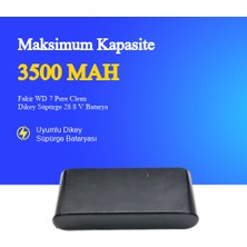 Ümit Maker Fakir Wd 7 Pure Clean Dikey Süpürge 3500 Mah 28.8 V Batarya – Orjinal Uyumlu Uzun Ömürlü, Yüksek Performans Pil
