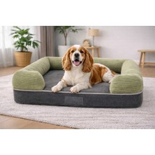 Empressco Pawiyans Bolster Üst Kalite Köpek Yatağı 6-10CM Süngerli Kılıflı Sıvı Geçirmez Alezli 2 Fermuarlı - Fiyatı, Yorumları