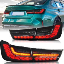 Gkl Bmw 3 Serisi G20 2019-2022 Stop Seti Kayar LED Karartmalı M4 Tip