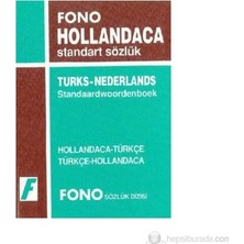Fono Yayınları Hollandaca - Türkçe / Türkçe - Hollandaca Standart Sözlük Ciltsiz 575 Sayfa