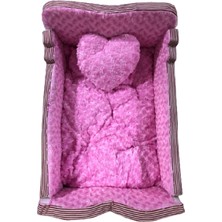 Empressco Mixpet Diktörtgen Yumuşak Tüylü Kedi Köpek Yatak Pembe 50X73X30 cm - Fiyatı, Yorumları