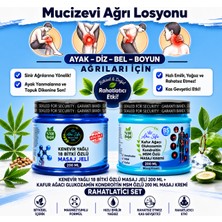 ABUŞİFA BİTKİSEL Kenevir Yağlı 18 Bitki Özlü Masaj Jeli 200 ml + Kafur Ağacı Glukozamin Kondroitin Msm Özlü 200 ml Masaj Kremi Set Abusifa Bitkisel Rahatlatıcı