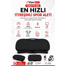 360 Seviye Titreşimli Fitness Platformu | Ev Tipi Spor Aleti Yağ Yakım Sıkılaşma 150 kg