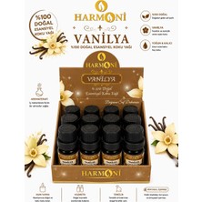 Harmoni Vanilya Esansiyel Uçucu Koku 10ML 12'li Stant Difüzör Esansı Buhurdanlık Yağı ve Oda Kokusu