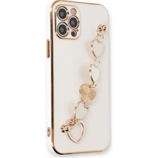 Iphone 12 Kılıf Silikon - Beyaz