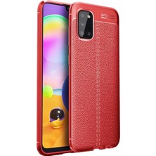 Galaxy A31 Kılıf Auto Focus Kapak - Kırmızı