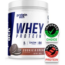 Proteinocean Whey Protein Cookie & Cream - 400 gr 16 Servis