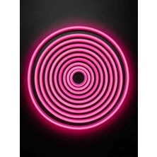 Ookay Led 5 Metre Pembe Neon Şerit LED Işık