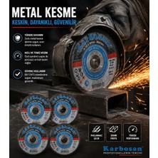Karbosan Metal Kesme Taşı 115 x 3.0 x 22.23 4'lü