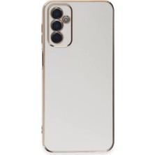 Galaxy A14 4g Kılıf Volet Silikon - Beyaz