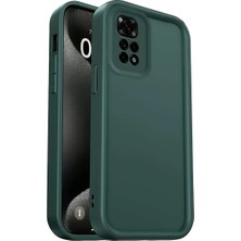 Redmi 10 2022 Kılıf Viera Silikon - Koyu Yeşil